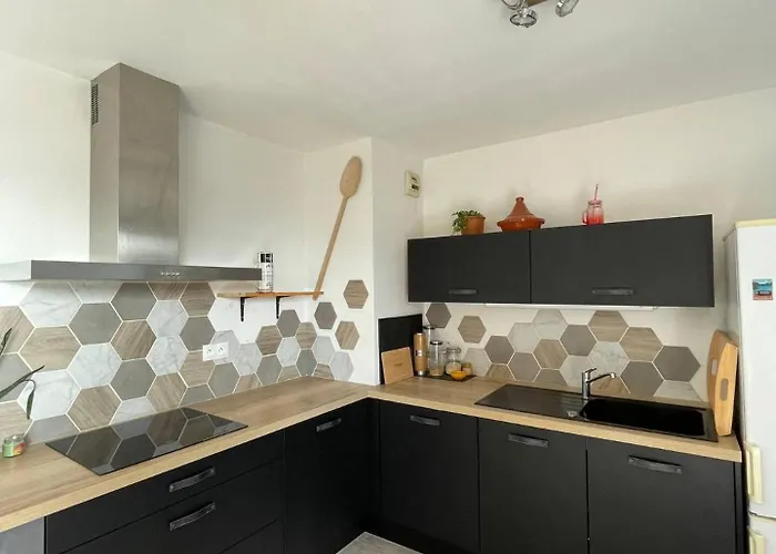 Bright Duplex- Terrace-brison-saint-innocent شقة Brison-Saint-Innocent