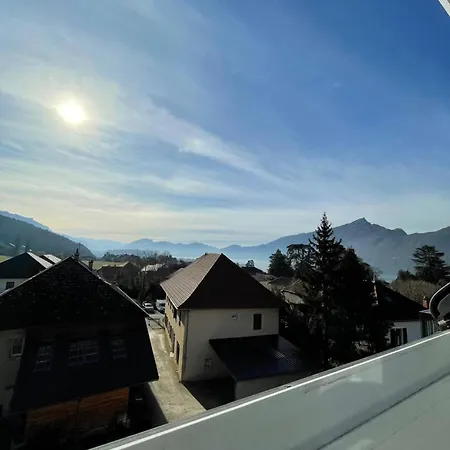 Bright Duplex- Terrace-brison-saint-innocent